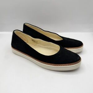 UGG Kammi Chestnut Suede Slip On Loafers Women's Size 8 US Good Condition